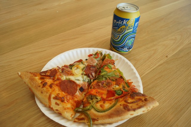 My first lunch menu in my first day at UBC 