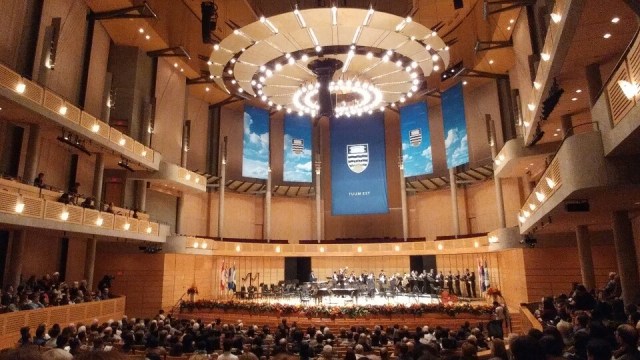 Chan Centre for the Performing Arts. Here we had the first orientation day for UBC graduate students.