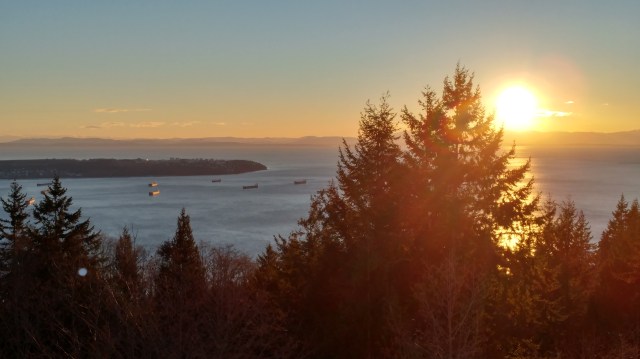 Sunset in Barrett's View.